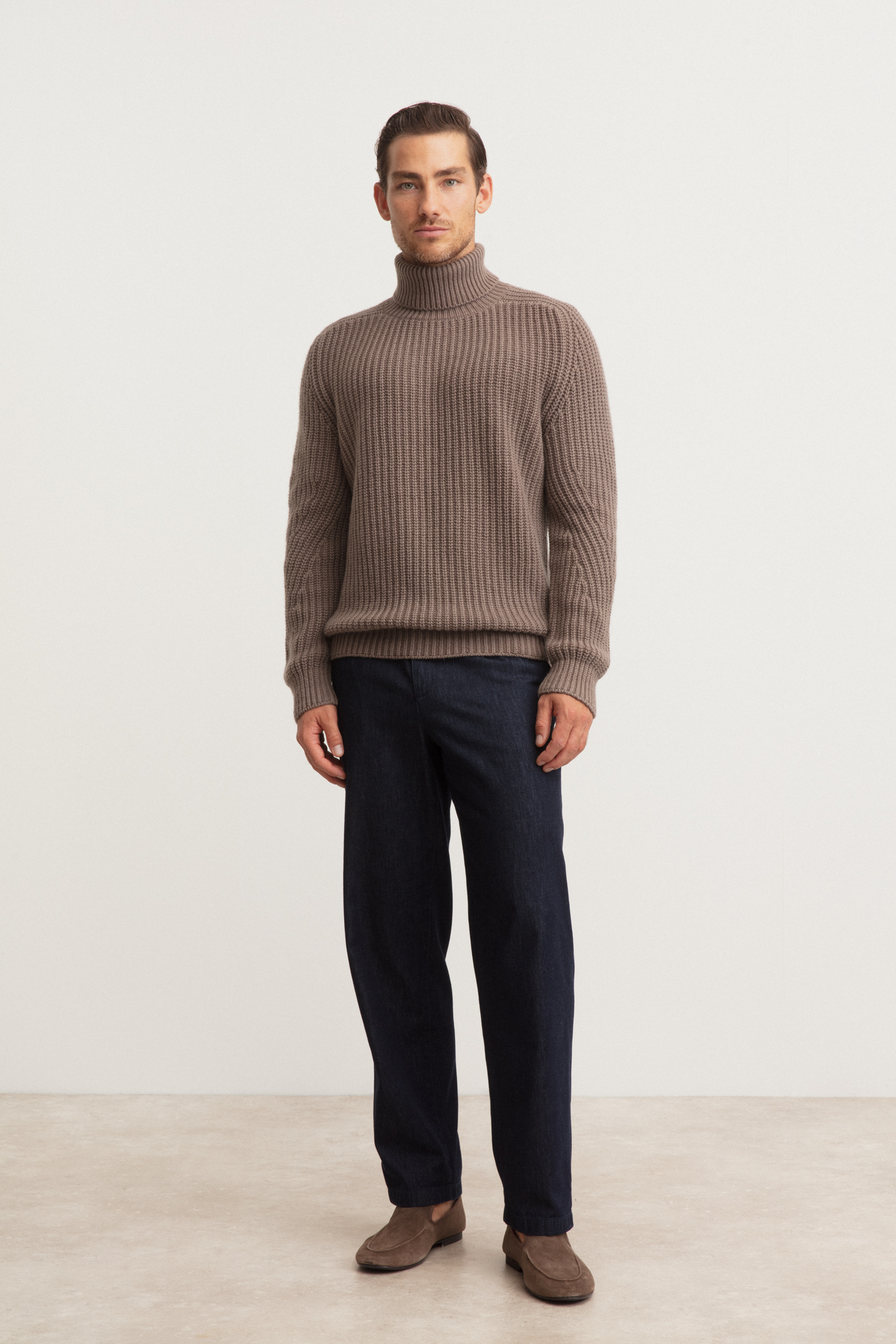 Stonewashed Cashmere Pullover