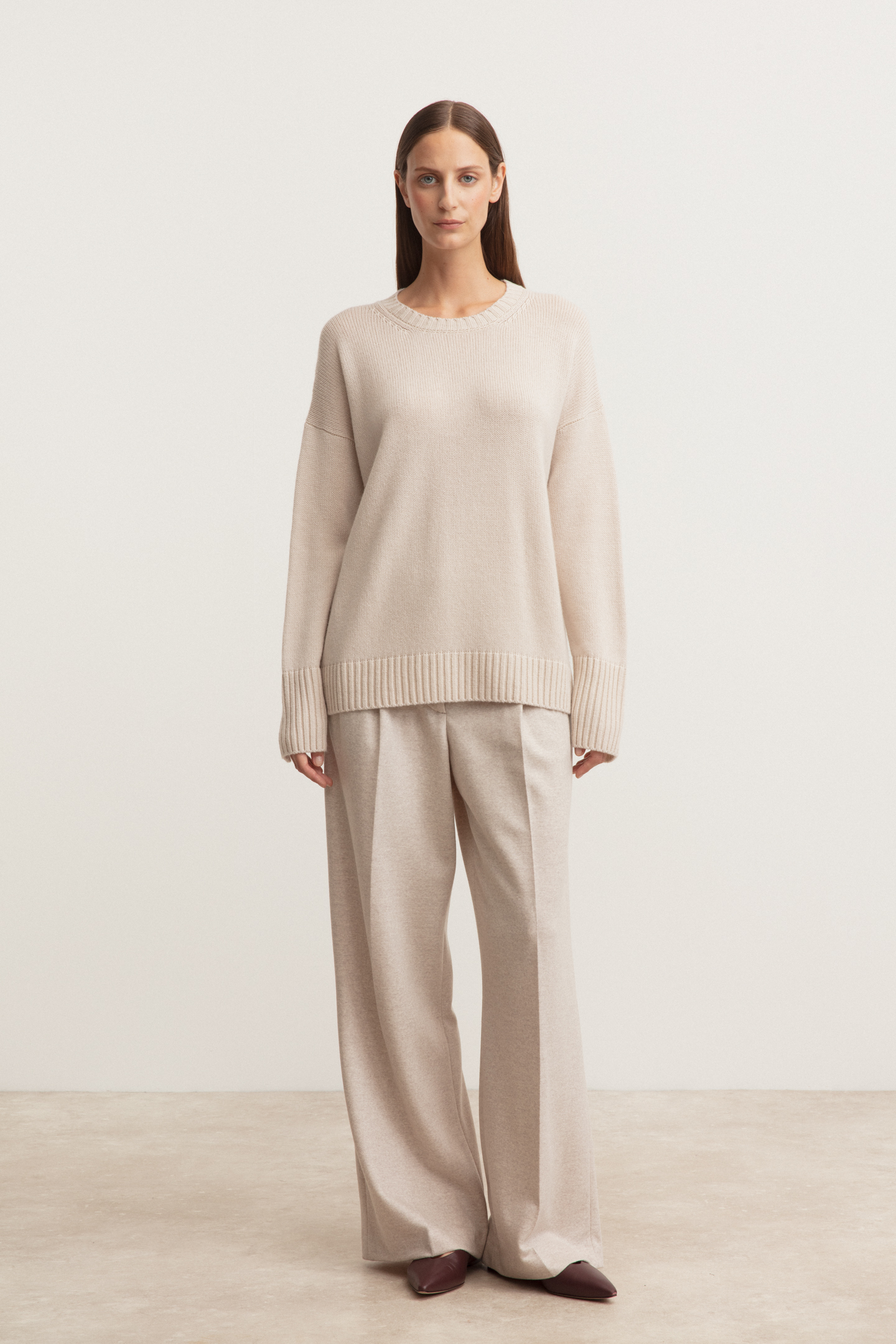 Stonewashed Cashmere Pullover