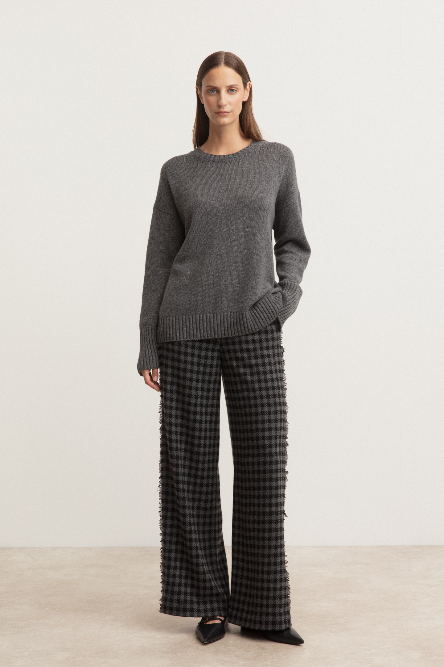 Stonewashed Cashmere Pullover