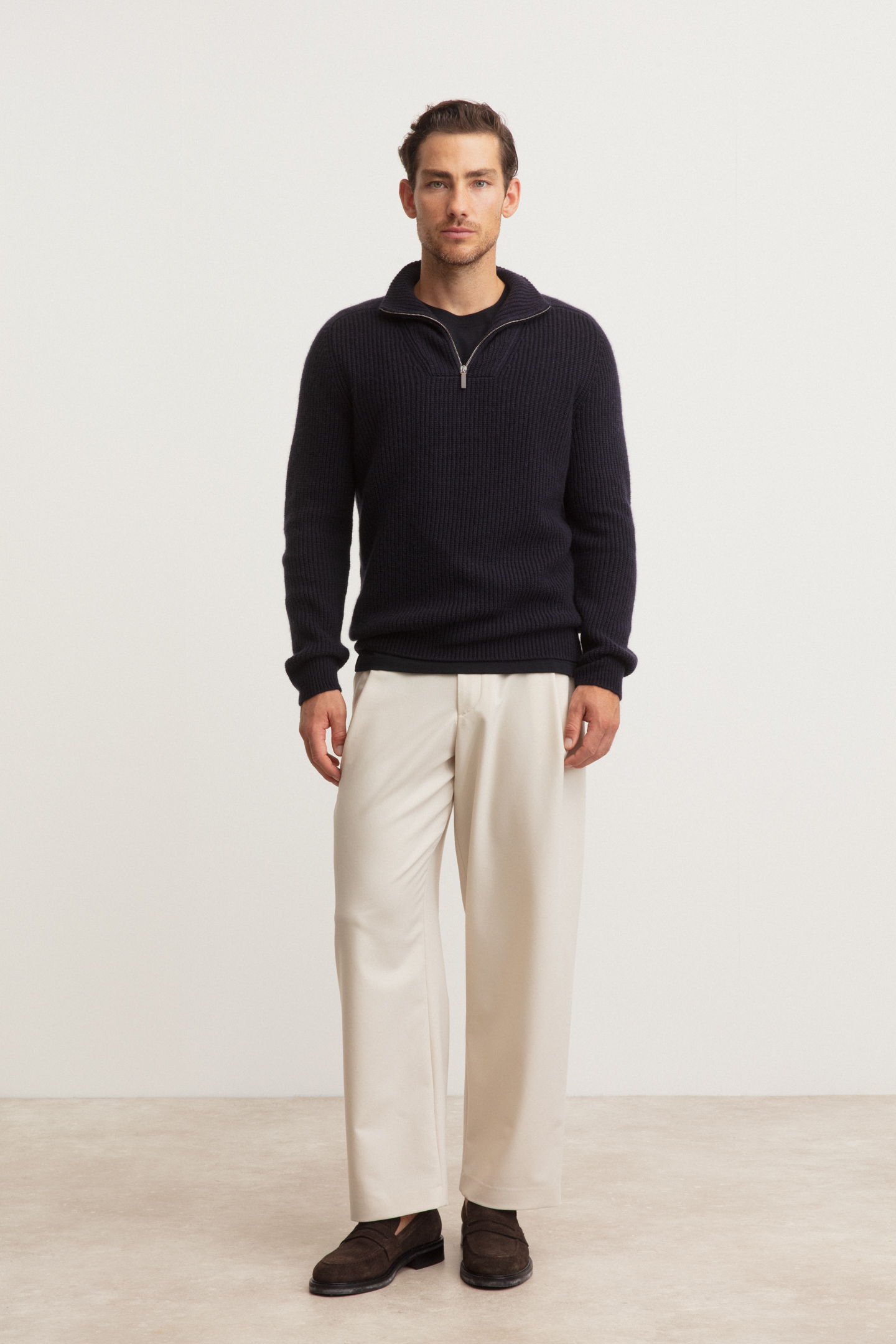 Stonewashed Cashmere Pullover