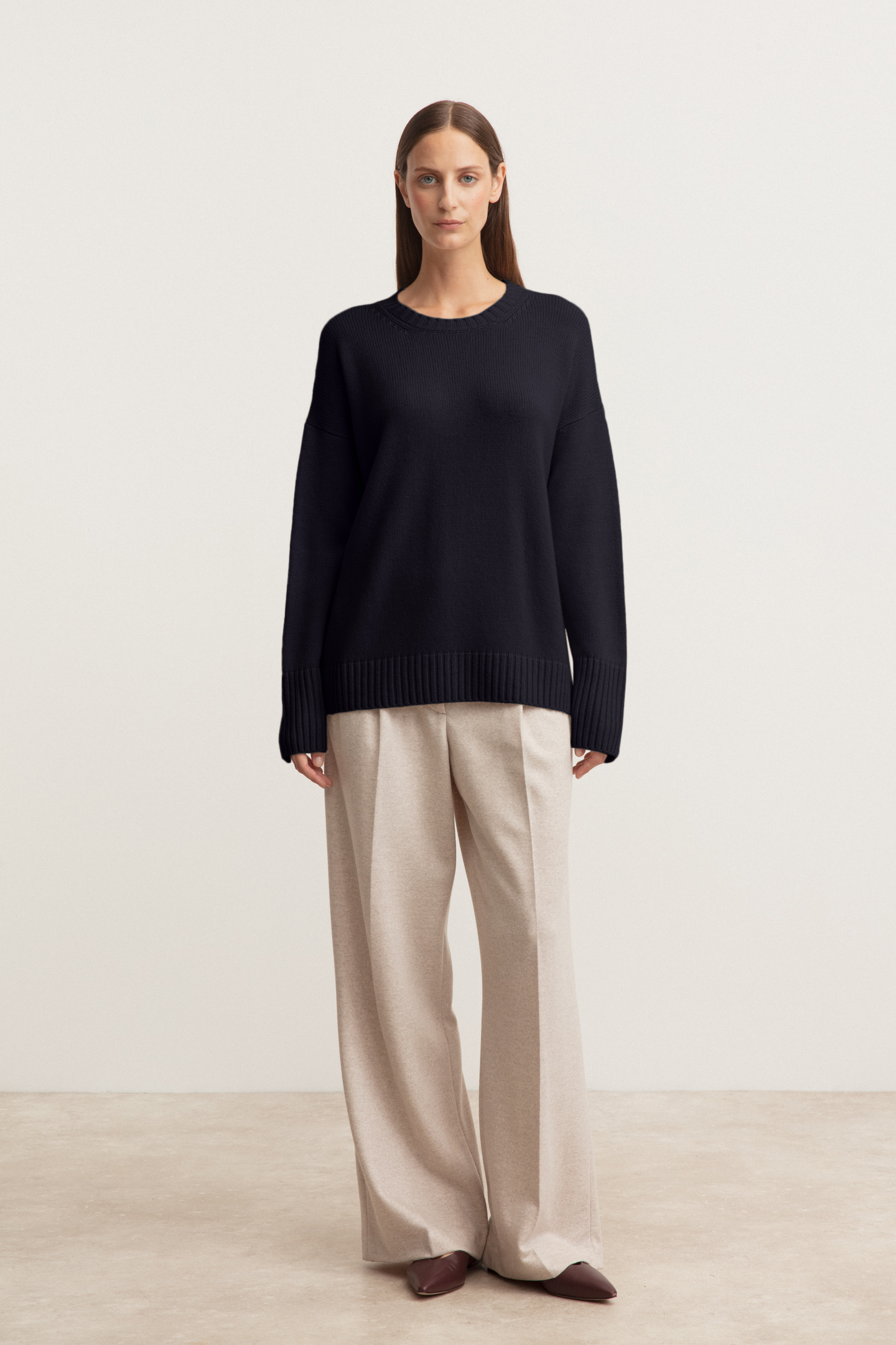 Stonewashed Cashmere Pullover