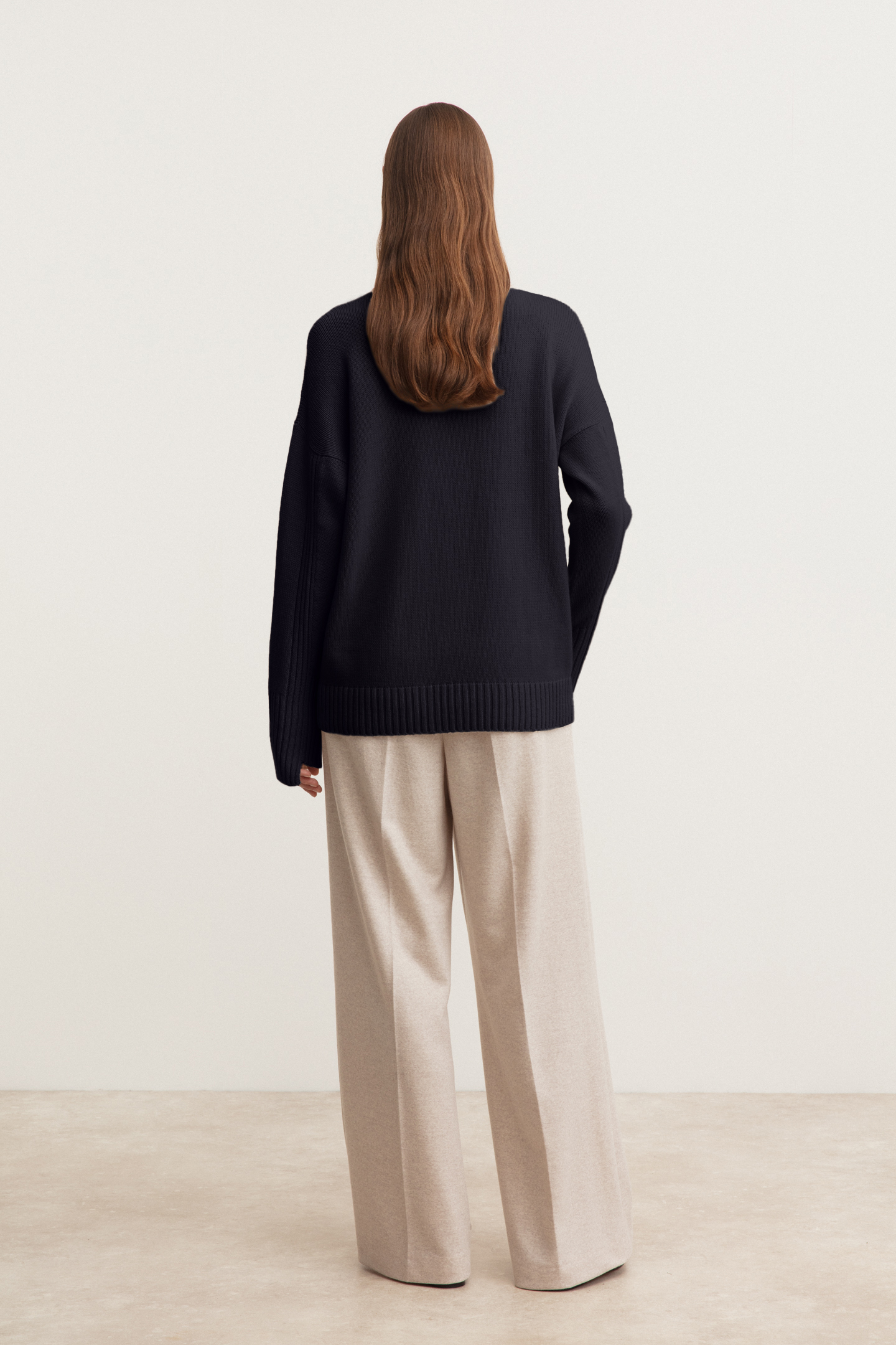 Stonewashed Cashmere Pullover