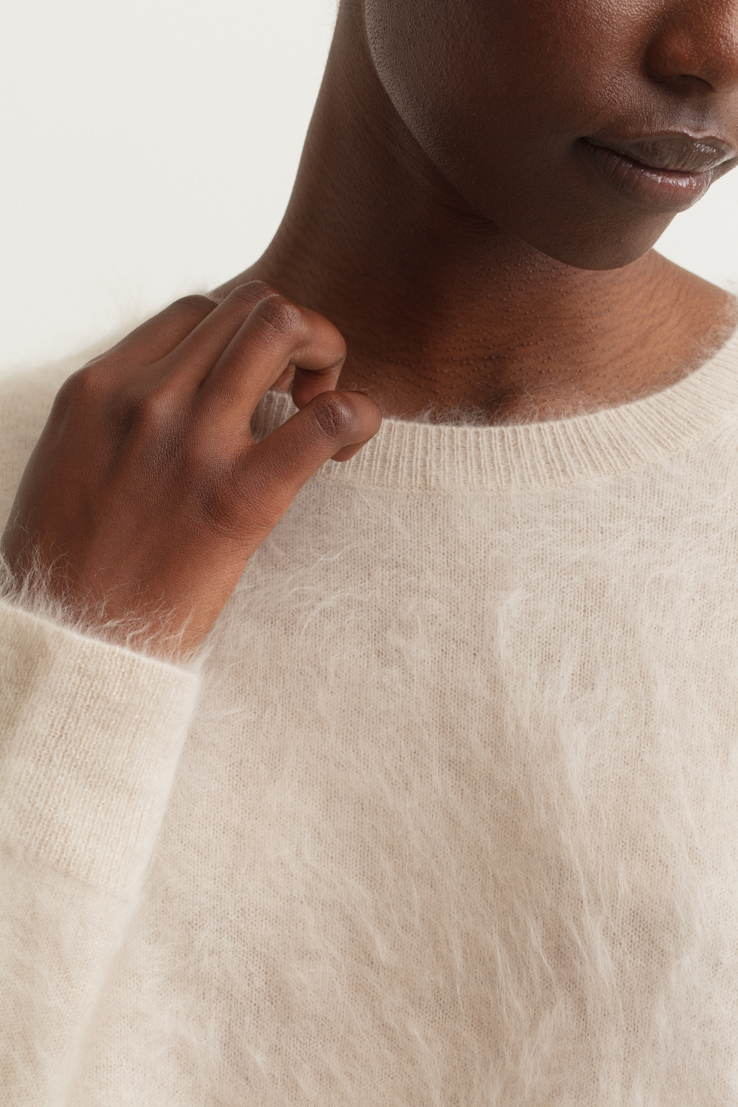 Brushed Cashmere Pullover