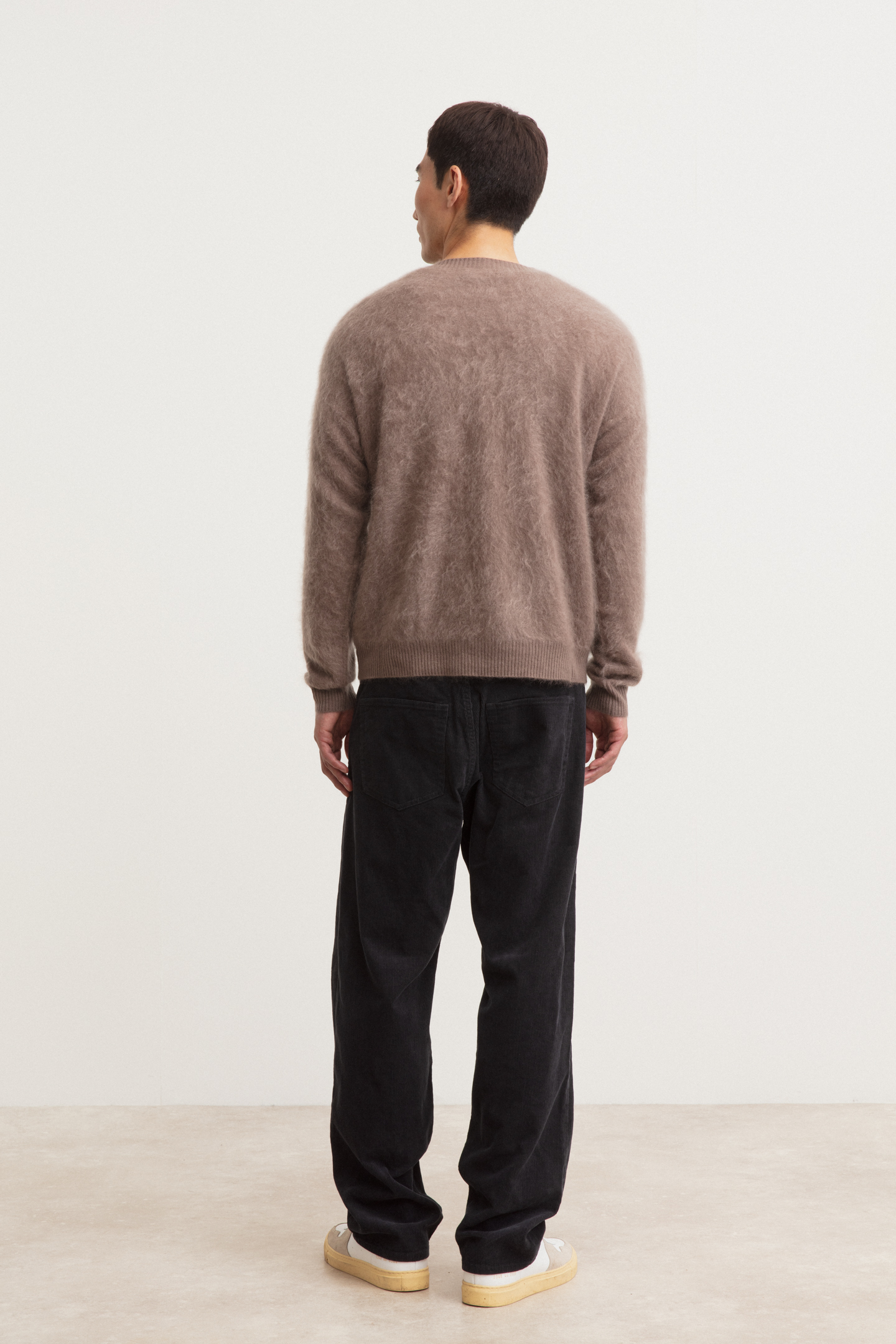 Brushed Cashmere Pullover
