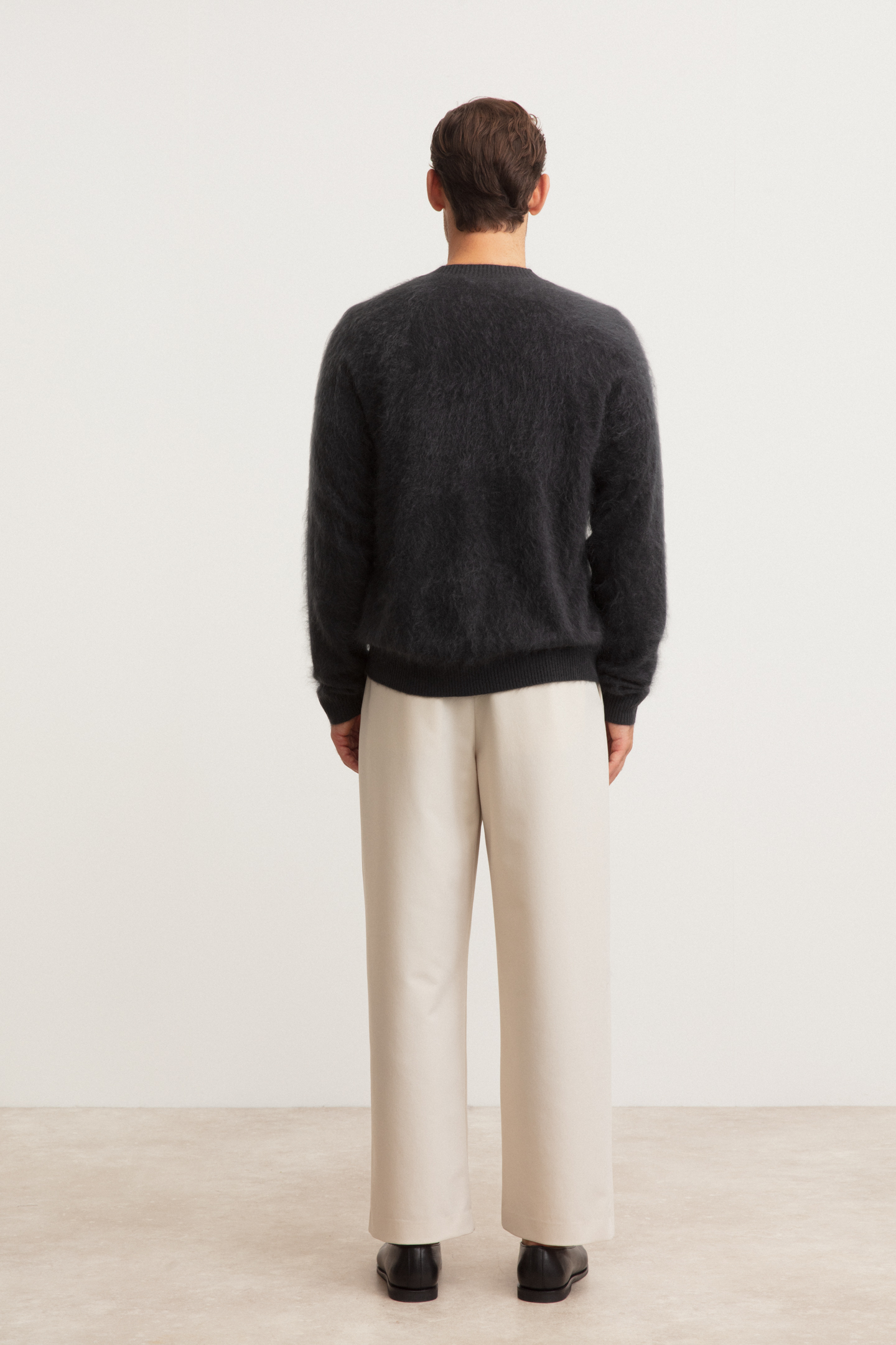 Brushed Cashmere Pullover