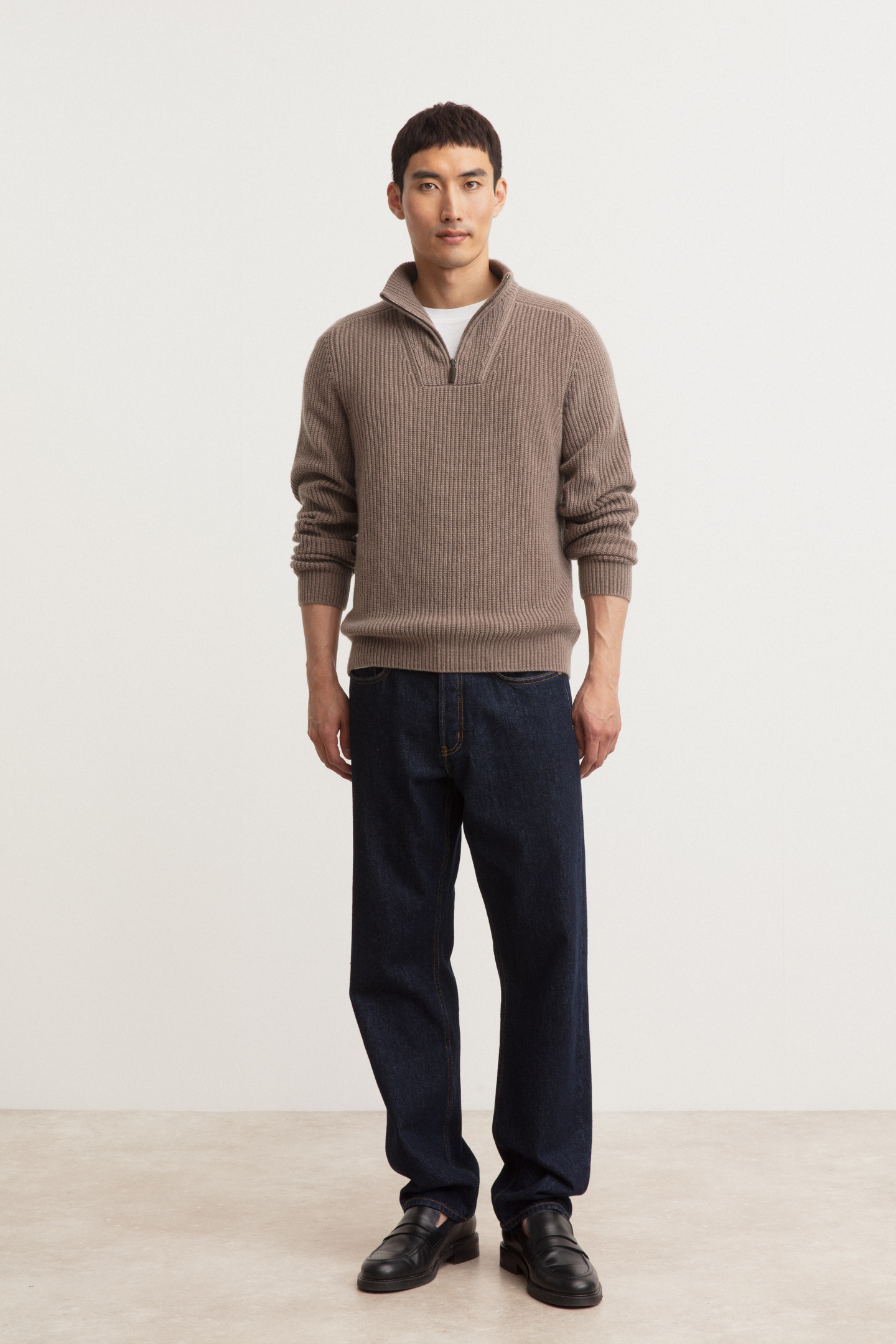 Stonewashed Cashmere Pullover
